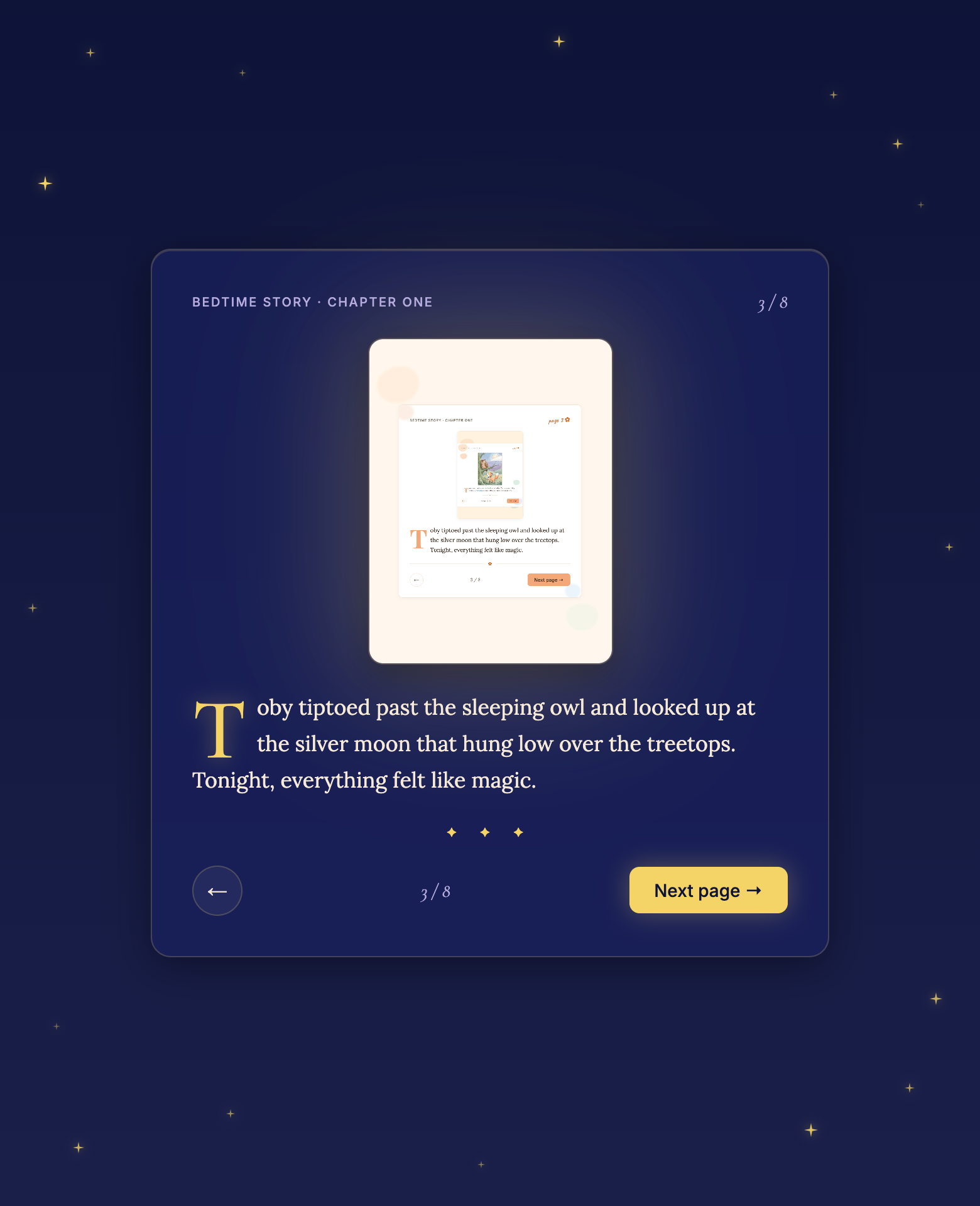 Midnight Dreamscape theme